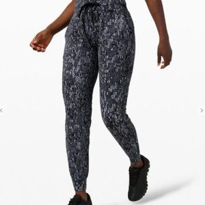 Lululemon Ready to Rulu Jogger 29" Eventide Jacquard Spray Dye Black Deep Coal